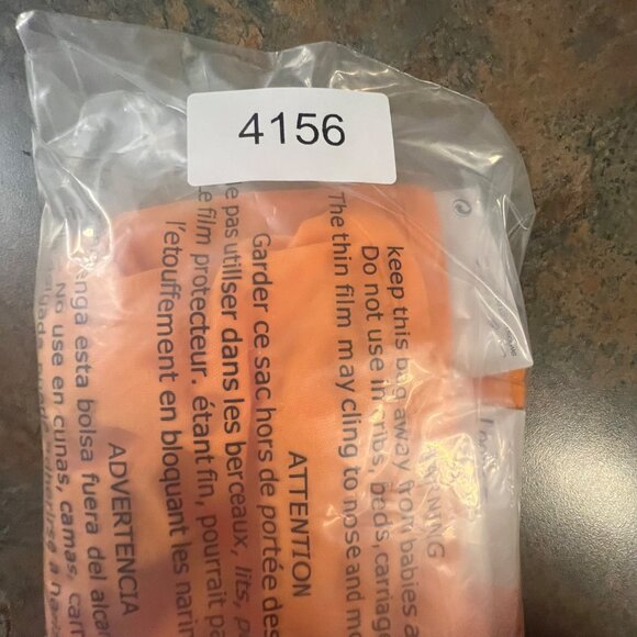 Nike Kids Dri-FIT Loose Fit‎  Shorts, XS, Orange - Picture 9 of 9